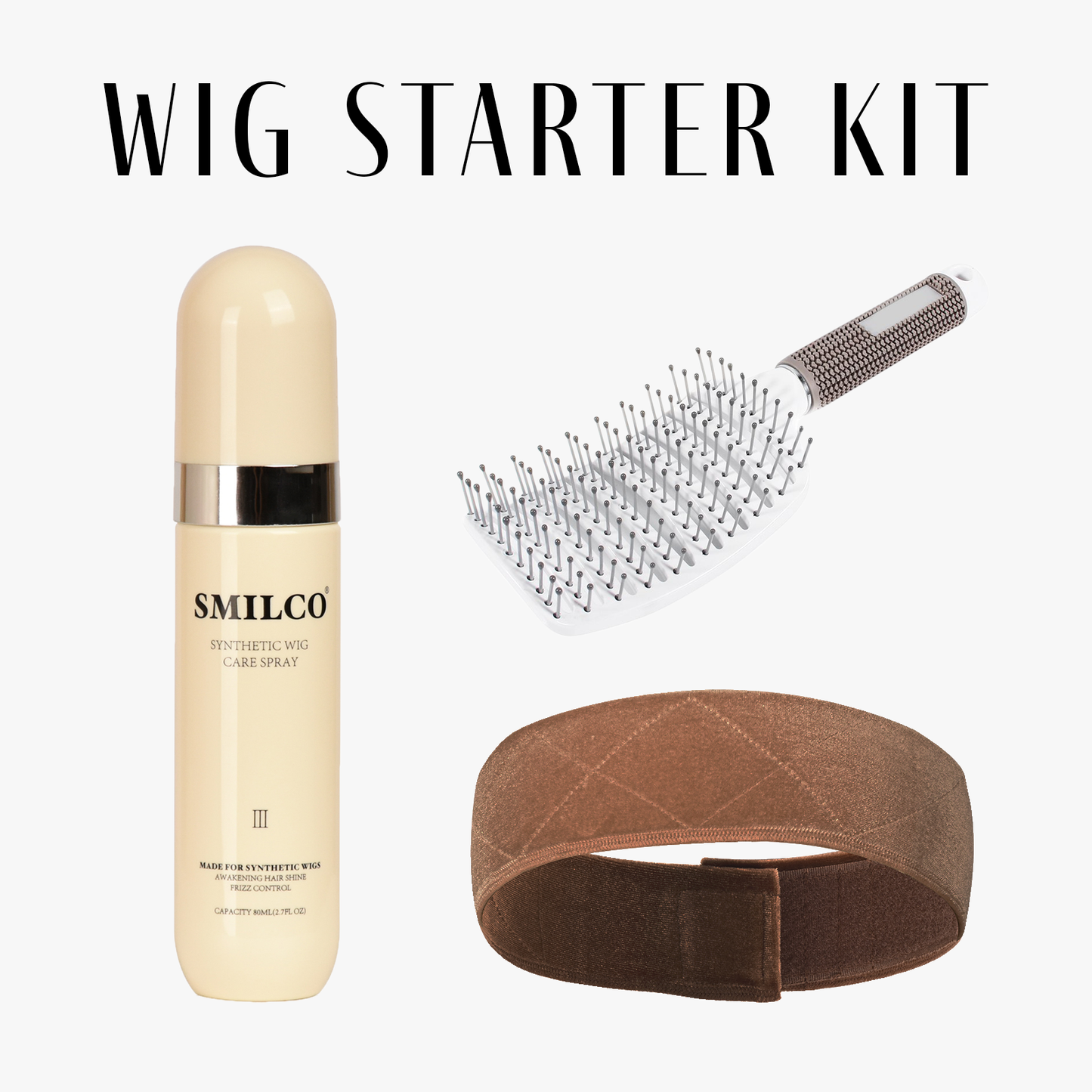 Wig Starter Kit (headband color random)